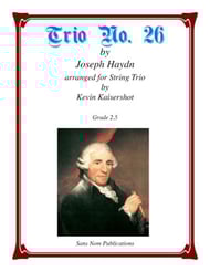 TRIO #26 VIOLIN/ VIOLA/ CELLO cover Thumbnail